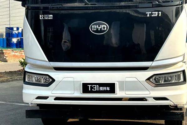 智驾舒适,续航无忧 比亚迪t31混凝土搅拌车静态评测|卡车之友网_搜狐