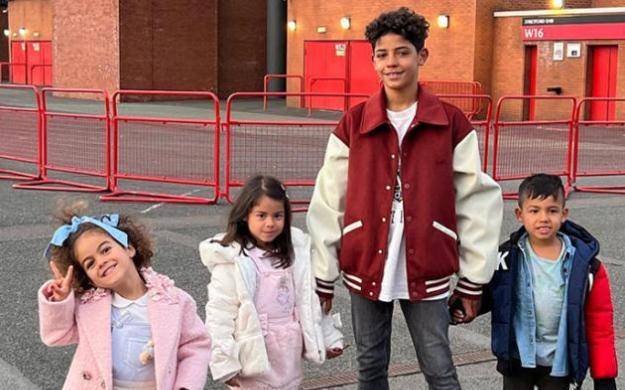 c罗6岁女儿长大了颜值不输乔治娜美人胚子家族未来主心骨