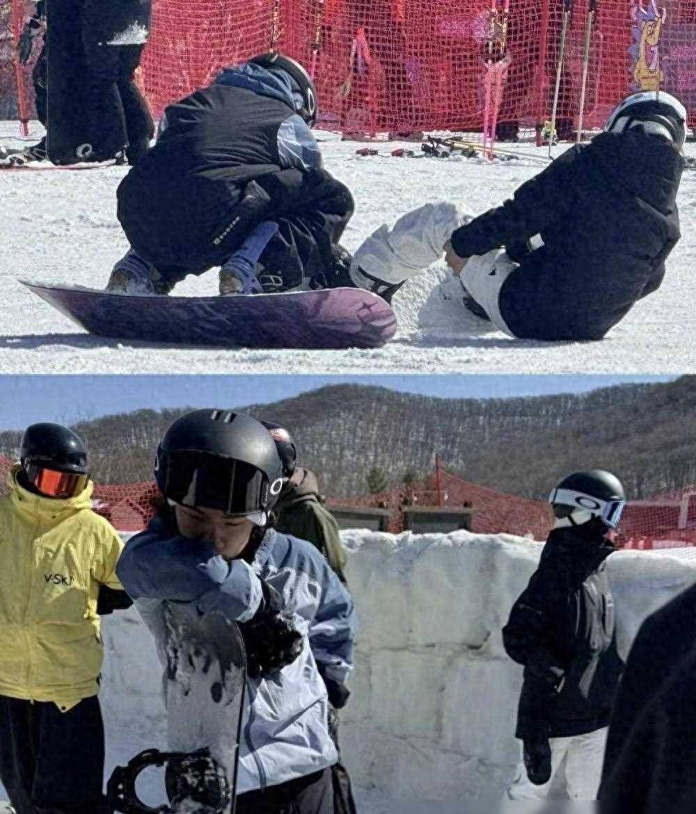 单板滑雪苏翊鸣女朋友图片