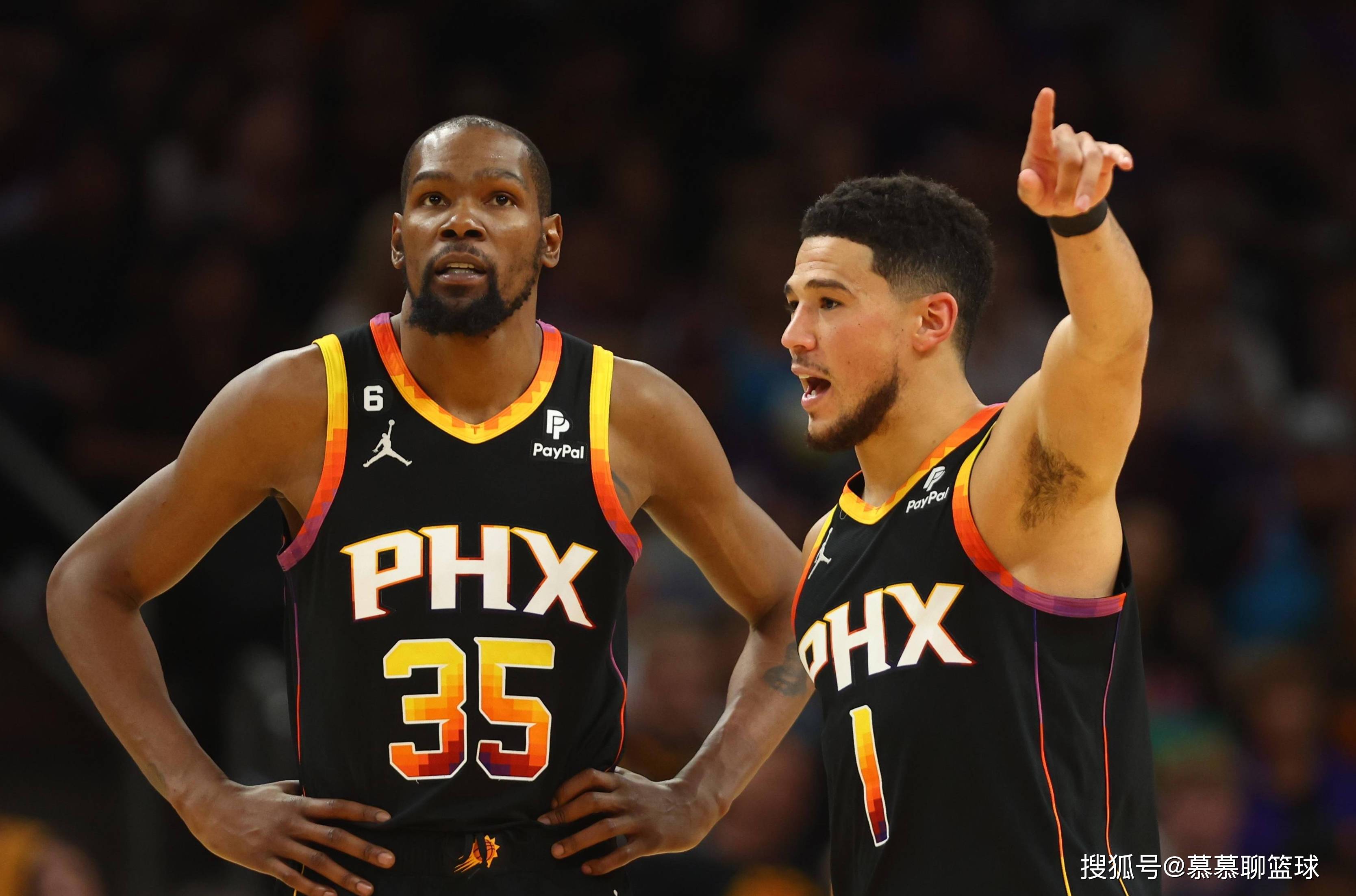 原创进攻端火力全开杜兰特布克合砍72分太阳大胜骑士挤上西部第6