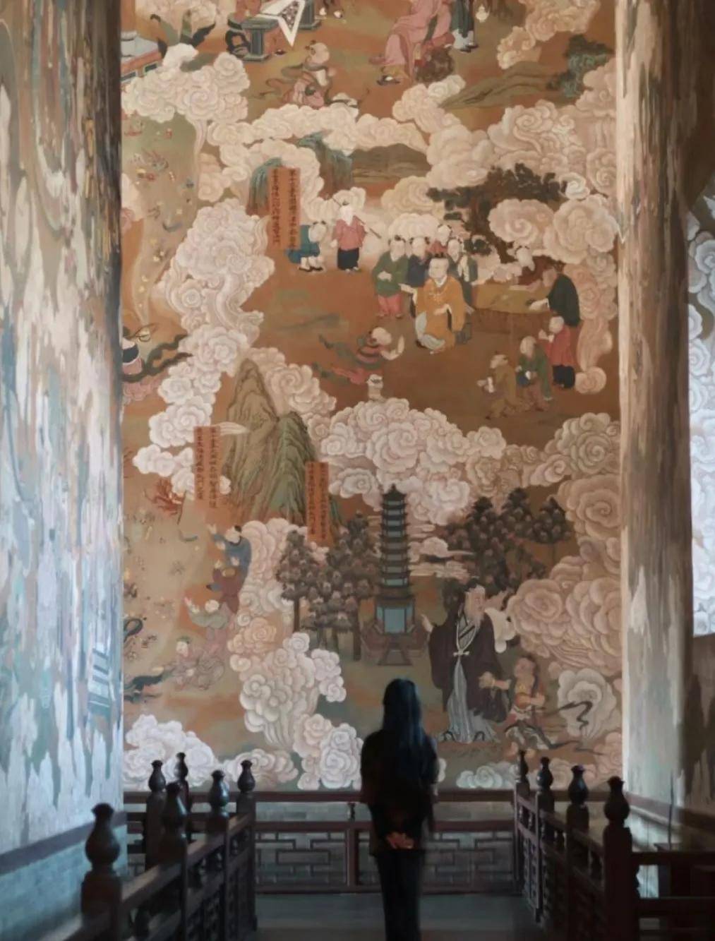 跟随梁思成与林徽因的足迹,探索大同的千年古风_壁画_辽金_图片