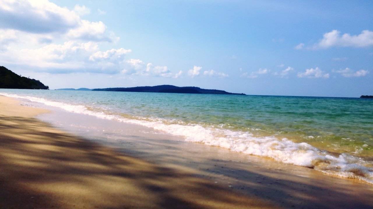 柬埔寨七星海的天然荣耀一睹奶粉沙滩的风采