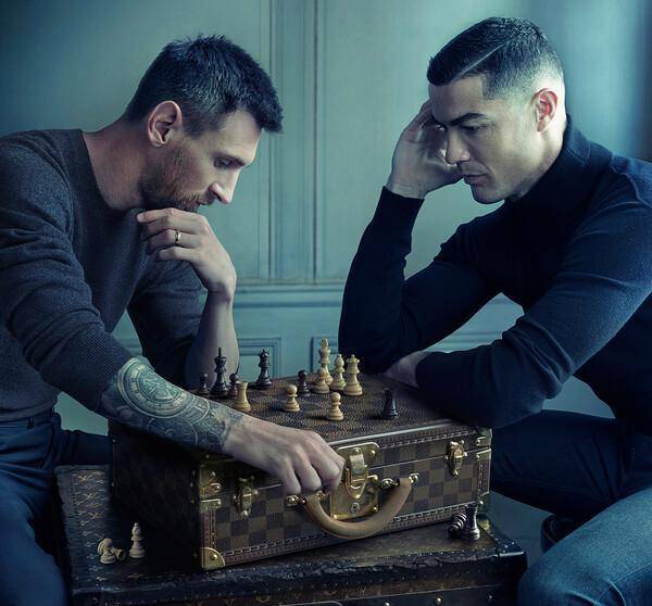 原创梅西与c罗皮克与穆里尼奥的观点