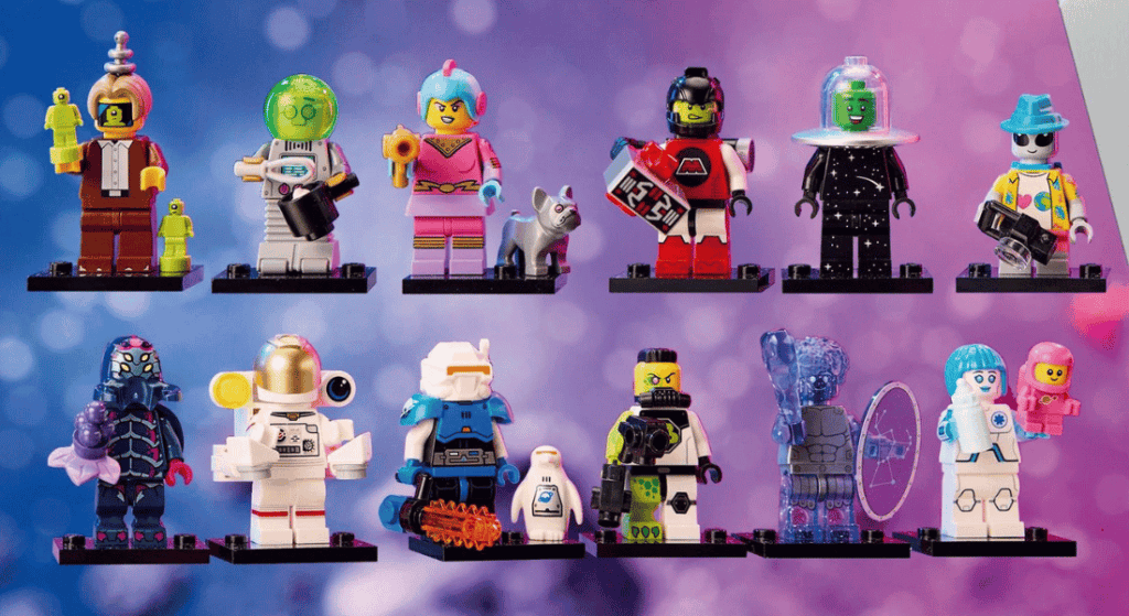 乐高71046收藏人仔抽抽乐第26季官图曝光_印刷_系列_外星人