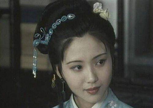 陶慧敏说,是的,那你呢?_林黛玉_红楼梦_王扶林