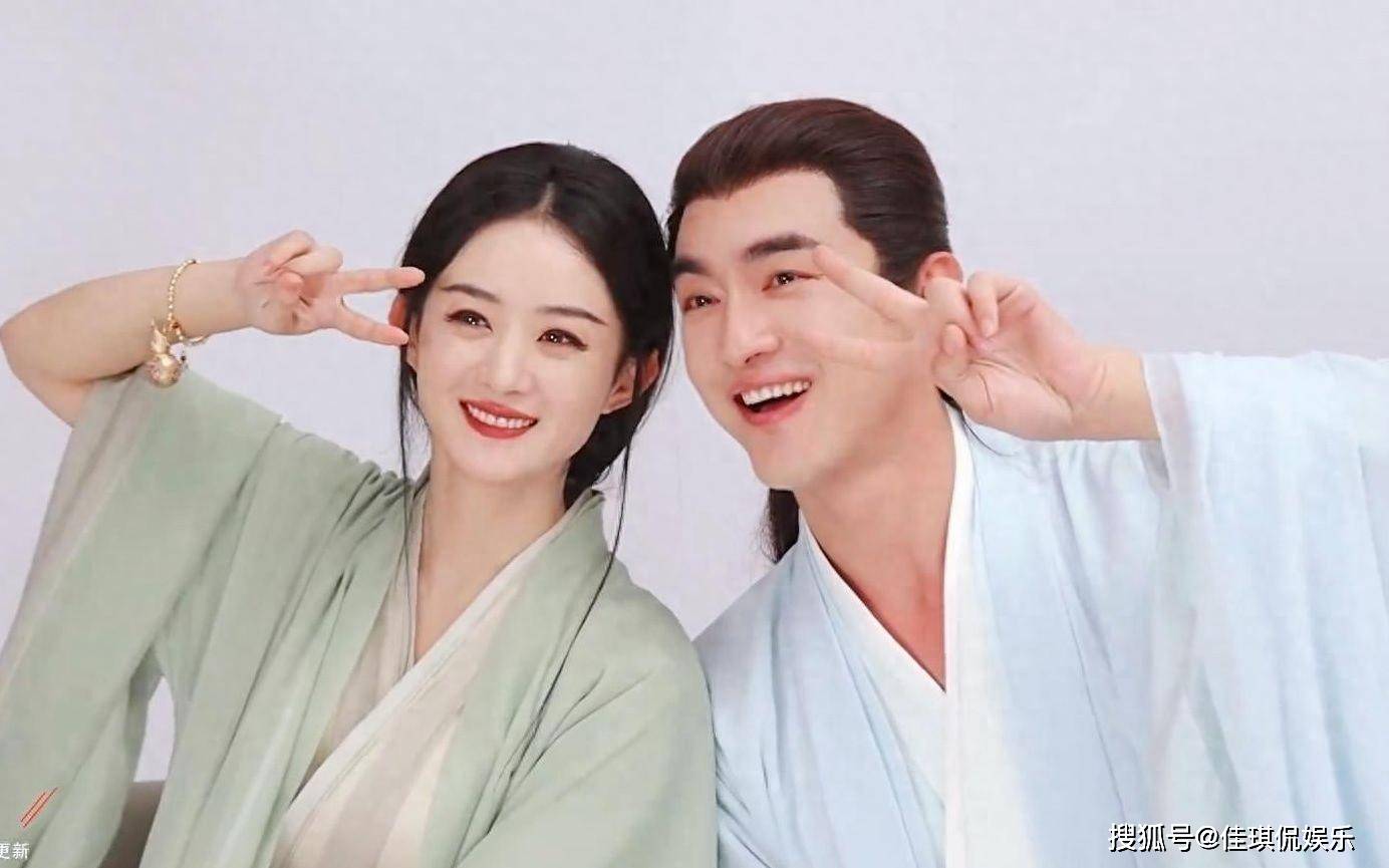 原创同样演九鹭非香女主角赵丽颖周也热巴对比差异很明显