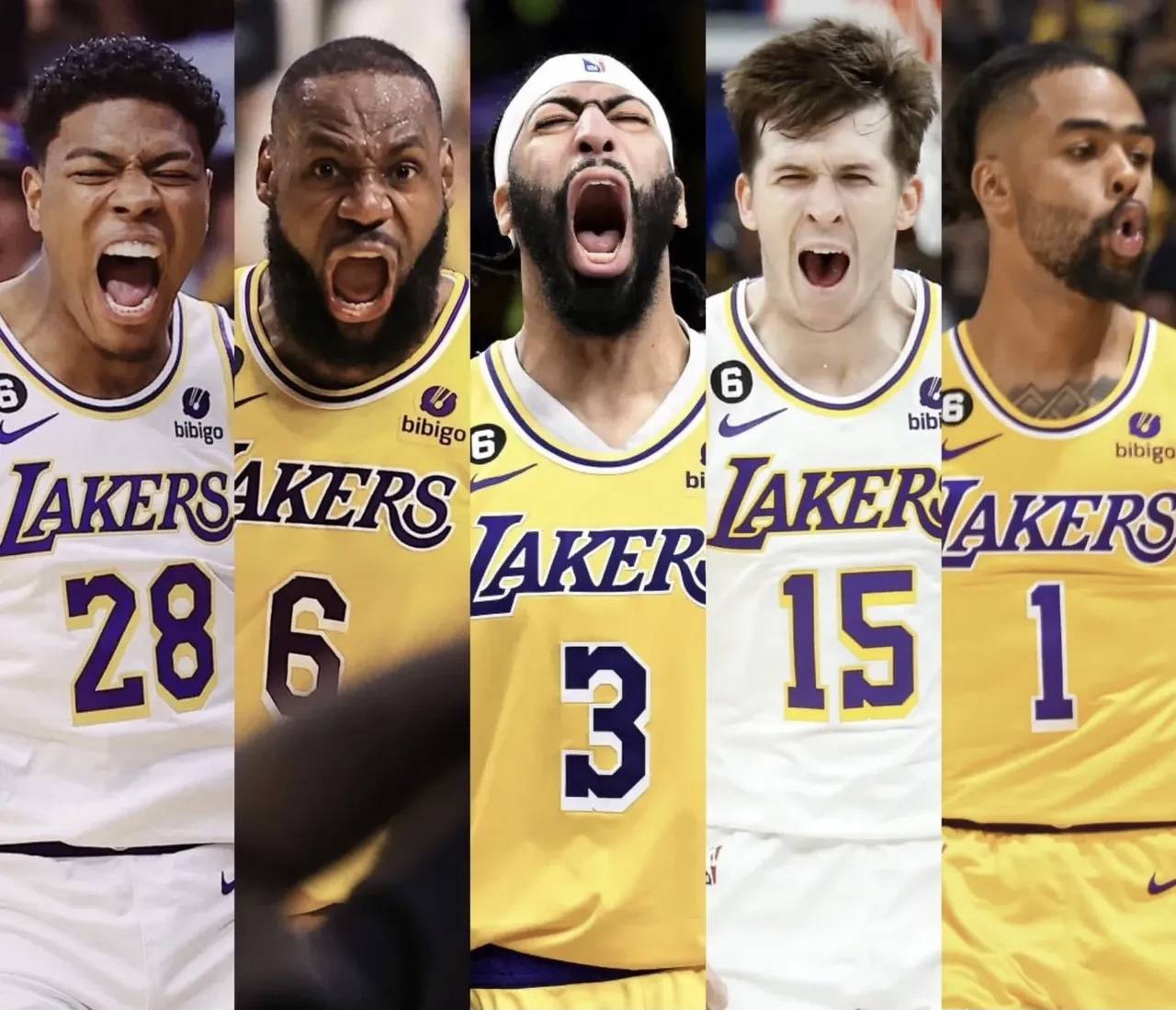 nba5连胜湖人战胜灰熊队七人得分上双詹姆斯三双功不可没