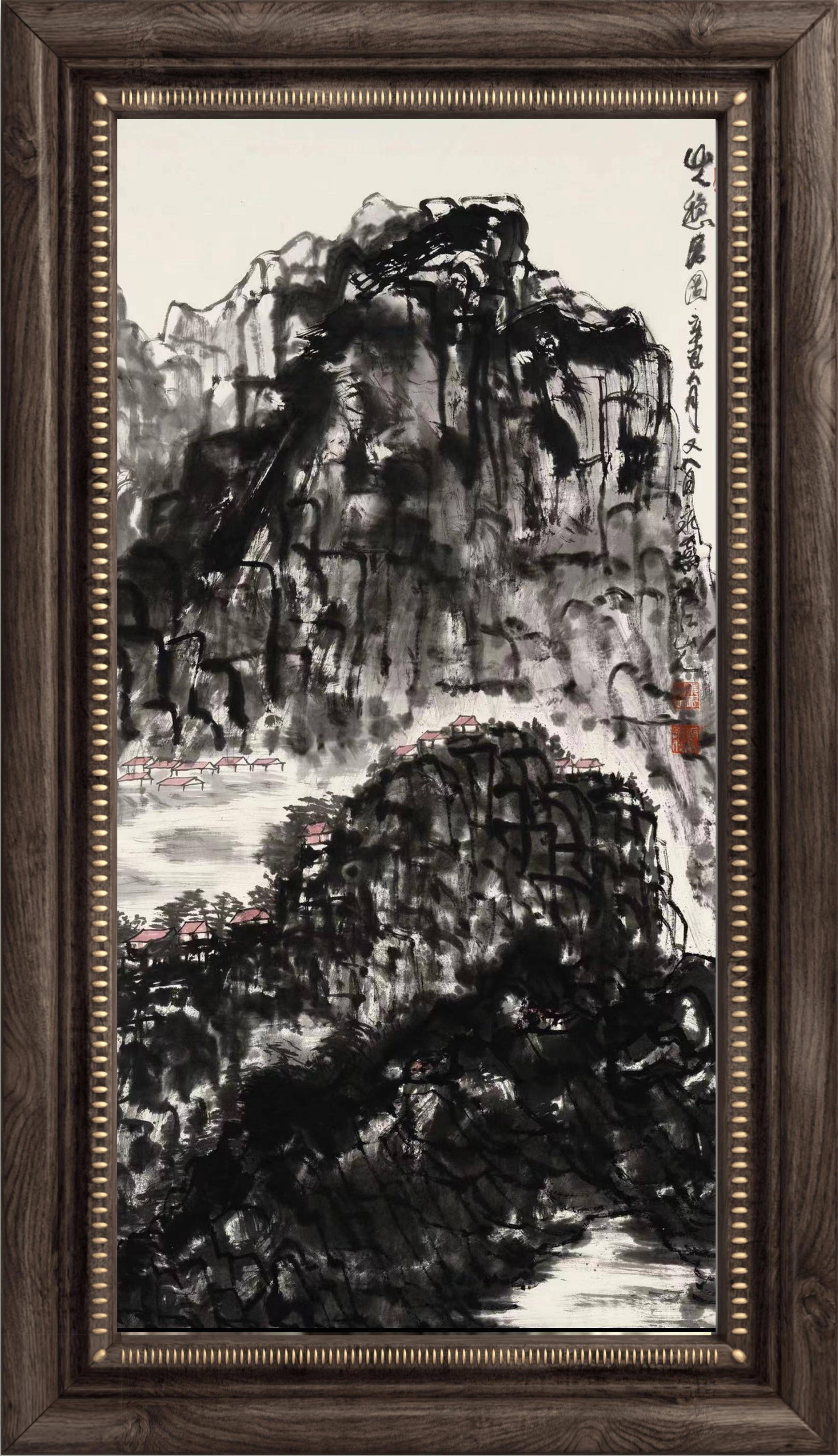 朱祖国国画艺术|笔墨江山,风骨悠然_先生_山水画_作品