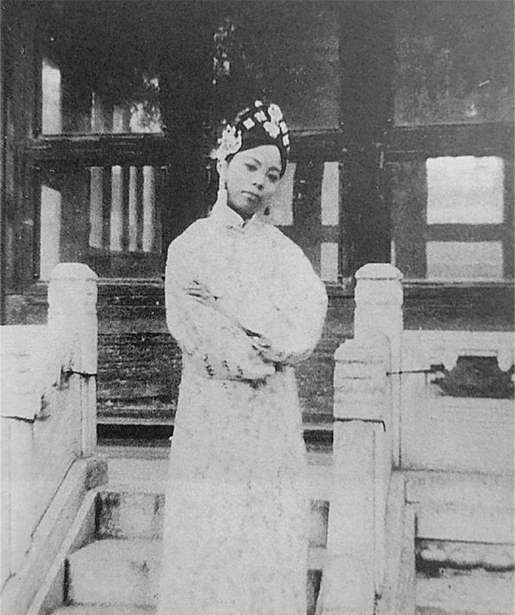 原创溥仪淑妃文绣旧照唯一敢和皇帝离婚的女人结婚9年还是处子身