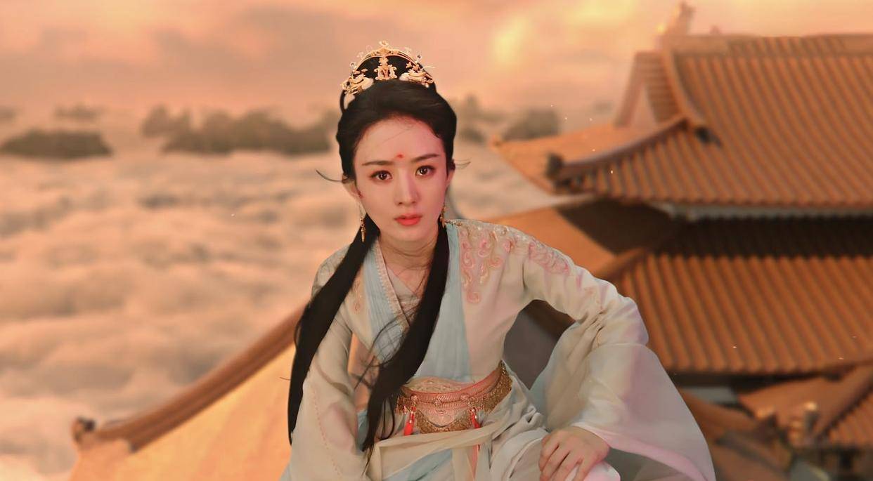 与凤行林更新封神名场面行止英雄救美帅爆赵丽颖美成了神女