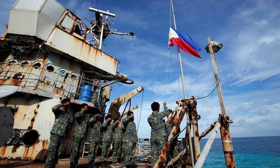 海军五指山舰,长白山舰编队奔赴南海,开展实战化演练_菲律宾_方面_进