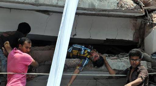 原创发电机震塌8层大楼3600多名劳工被活埋8年前孟加拉塌楼有多惨