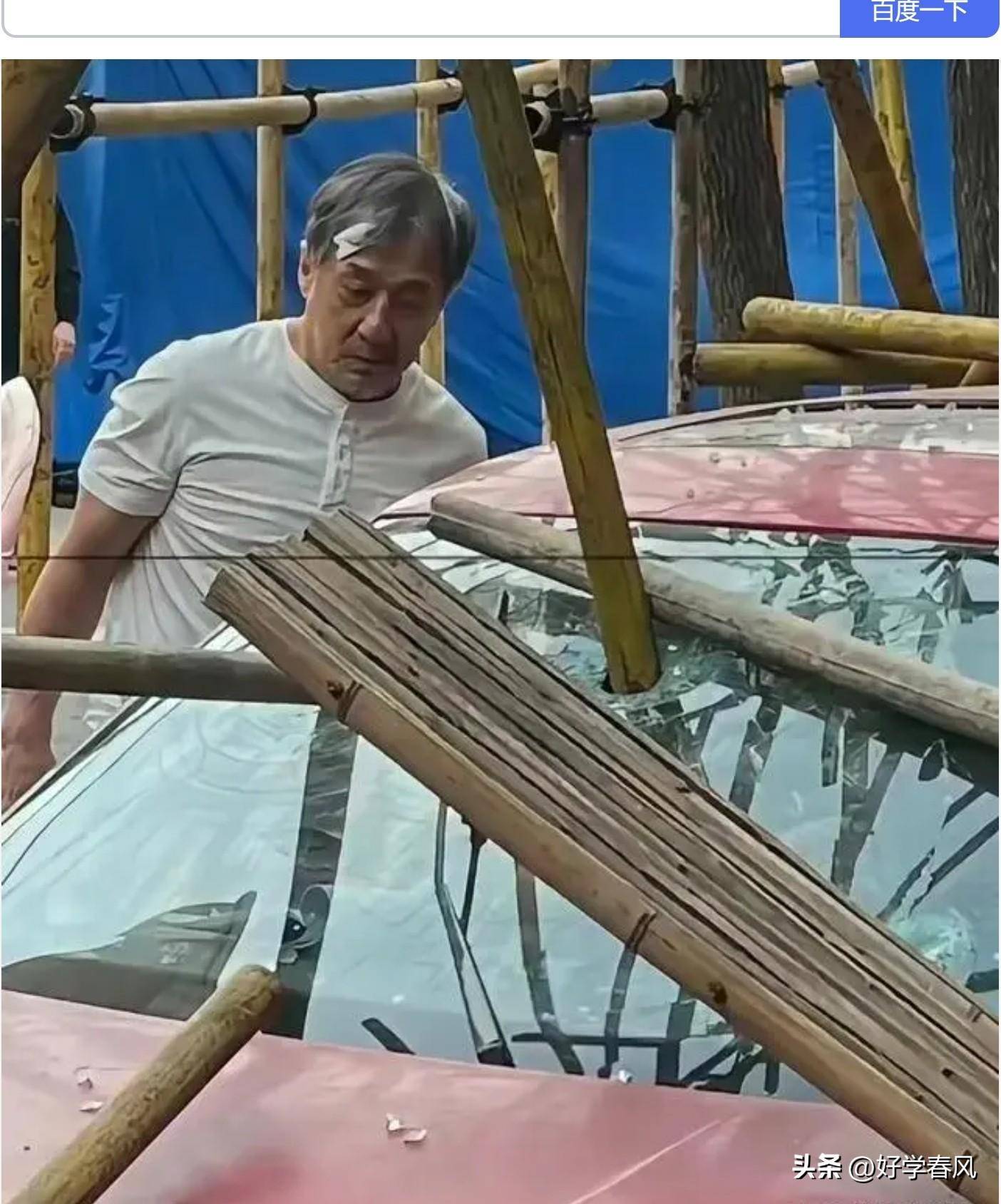 原创成龙70岁还在拍动作戏身手不减当年在武汉街头取景引市民围观