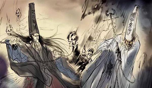 民间传说中的黑白无常为什么民间会称作七爷八爷