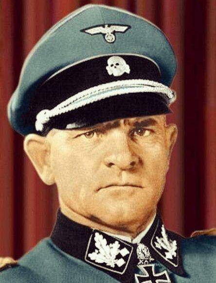 原创二战德国武装党卫军灵魂人物老爹敢质疑希特勒瞧不起隆美尔