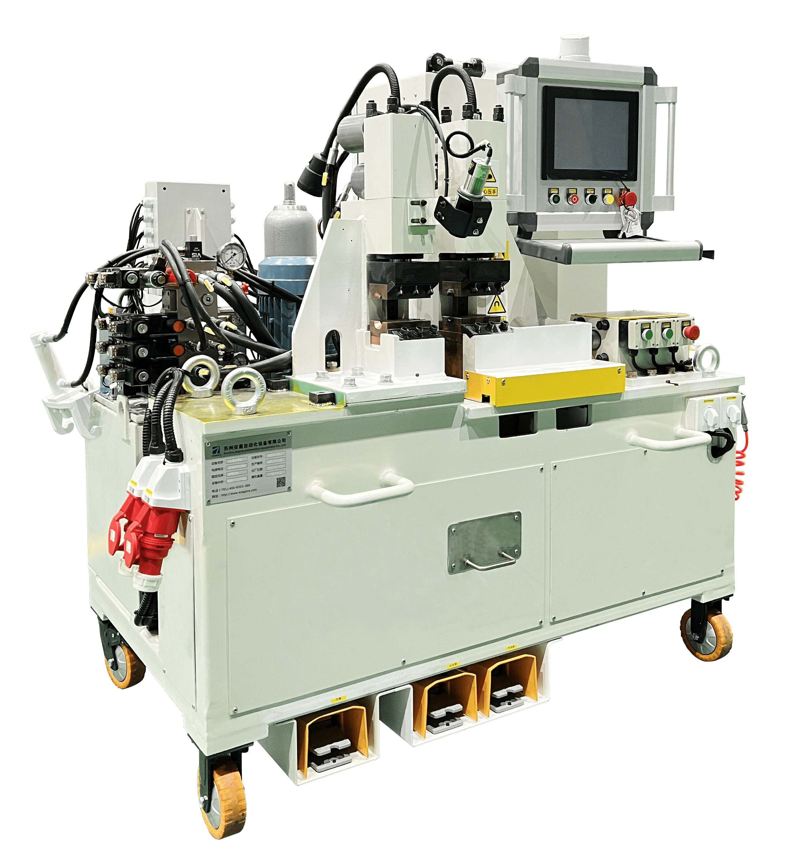 高碳盘条钢丝自动刮渣电阻对焊机成功案例介绍