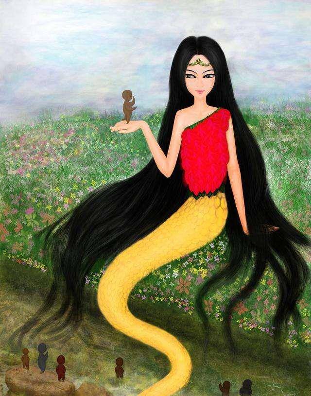 在神话故事中,女娲就是一个补天救世和造人的女神,她就是一个创造世界