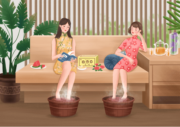 尤其是在春季,选择一些具有温暖效果的泡脚药材,如生姜,艾草,桂皮等