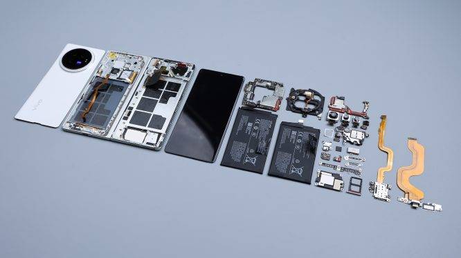 vivoxfold3首发拆解如何实现热辣滚烫式瘦身
