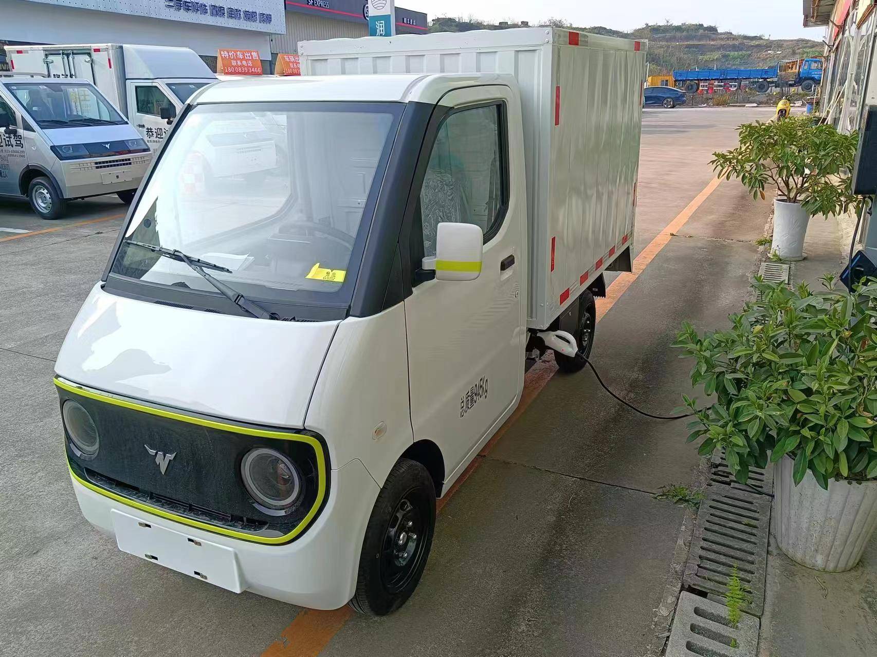 总的来说,林立大力牛魔王d02厢式新能源货车