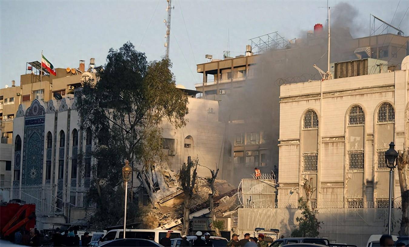 以色列升级斩首行动伊朗大使馆遭导弹打击目标将领没逃掉