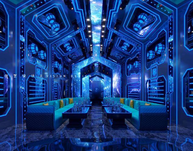 震撼感官揭秘潮酷酒吧的装修与点歌设备秘籍