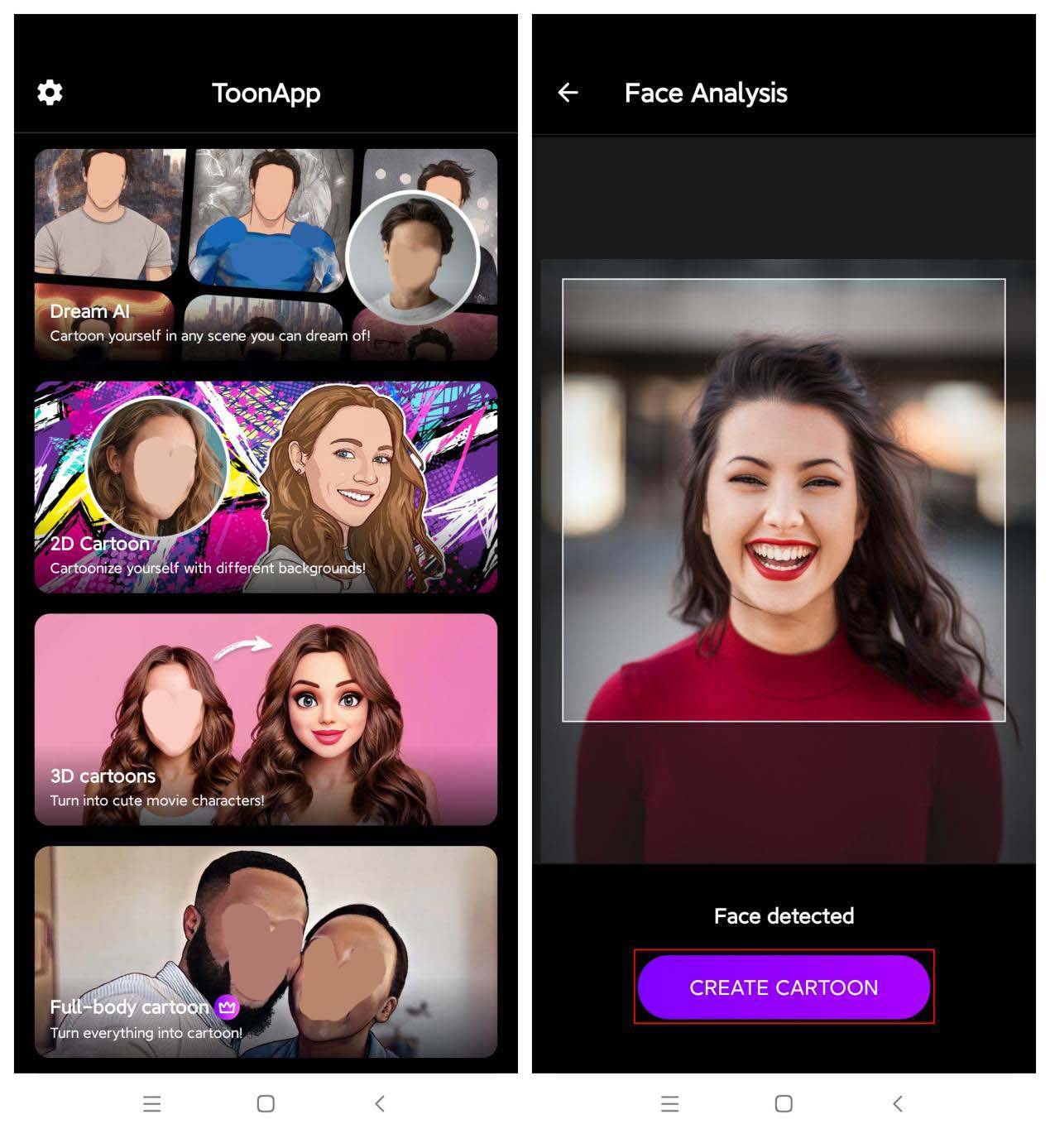 漫画脸拍照软件使用体验如何