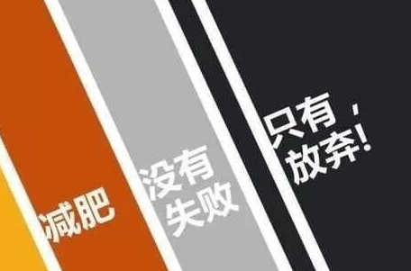 减肥当然也是一样,不能因为一时的得失而放弃,根据自己情况选择适当的