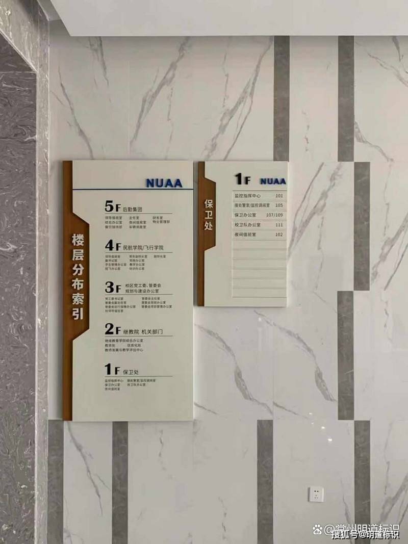 电梯内楼层索引标识牌应该包含哪些内容