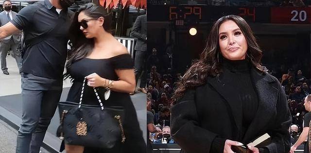 科比遗孀:继承140亿遗产,胖到200斤追求者无数,颜值稳赢卡戴珊_瓦妮莎