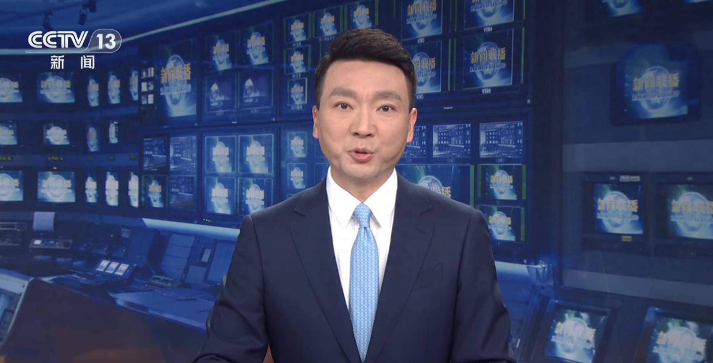 央视《新闻联播》主播出镜率调整,康辉重回门面,严於信被下放_工作_市