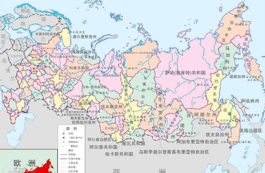 苏联地图有多大图片