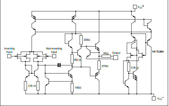 tl064cdt单通道运算放大器芯片中文资料pdf数据手册引脚图图片参数