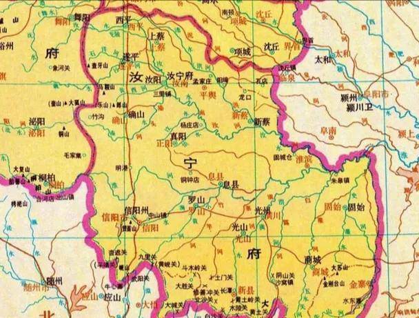 汝宁府由"苎麻"驿站发展而来,借助京广铁路完成越超,成功逆袭汝南