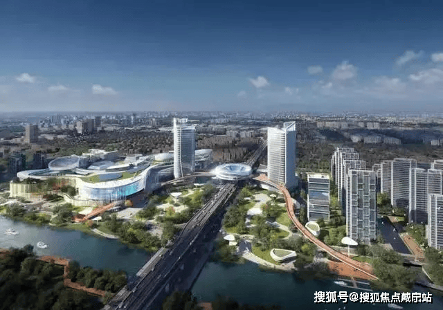 位于外环旁;项目靠近外环,紧邻梅陇镇政府,为15号线虹梅南路站地铁上