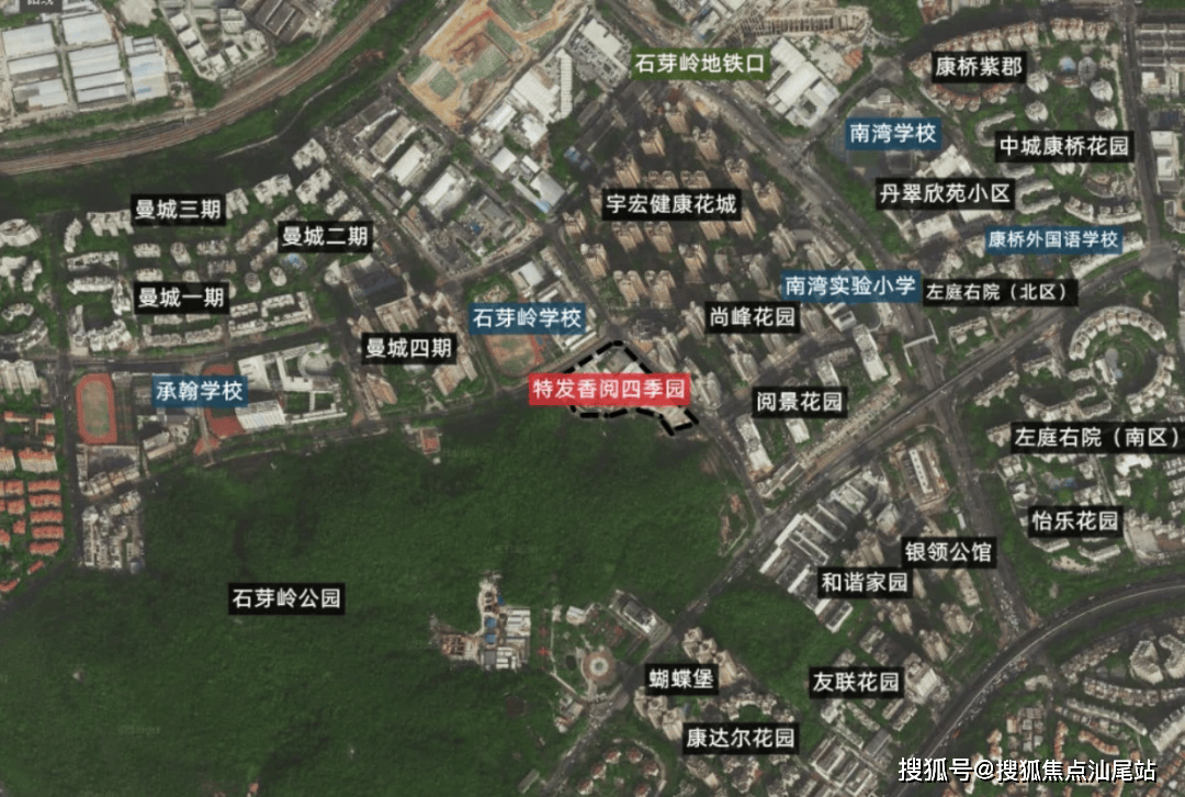 石芽岭片区是龙岗四大置业热门区域之一,与其所处的核心位置,良好的