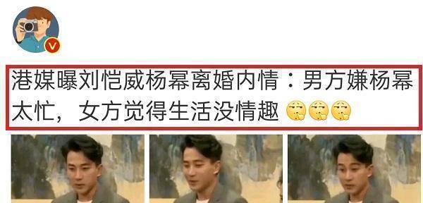 原创港媒曝光杨幂刘恺威离婚内情男方需要温暖陪伴女方嫌对方不浪漫