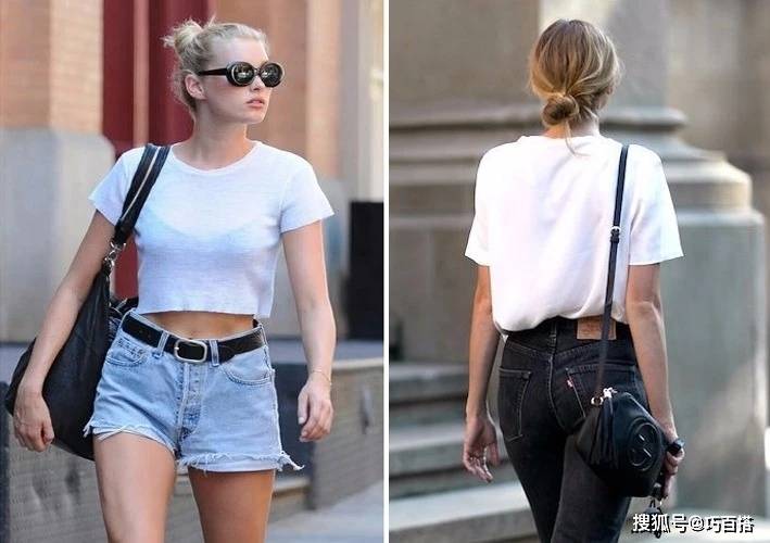 原创惊艳夏日你的白t恤穿法大全你真的会穿吗