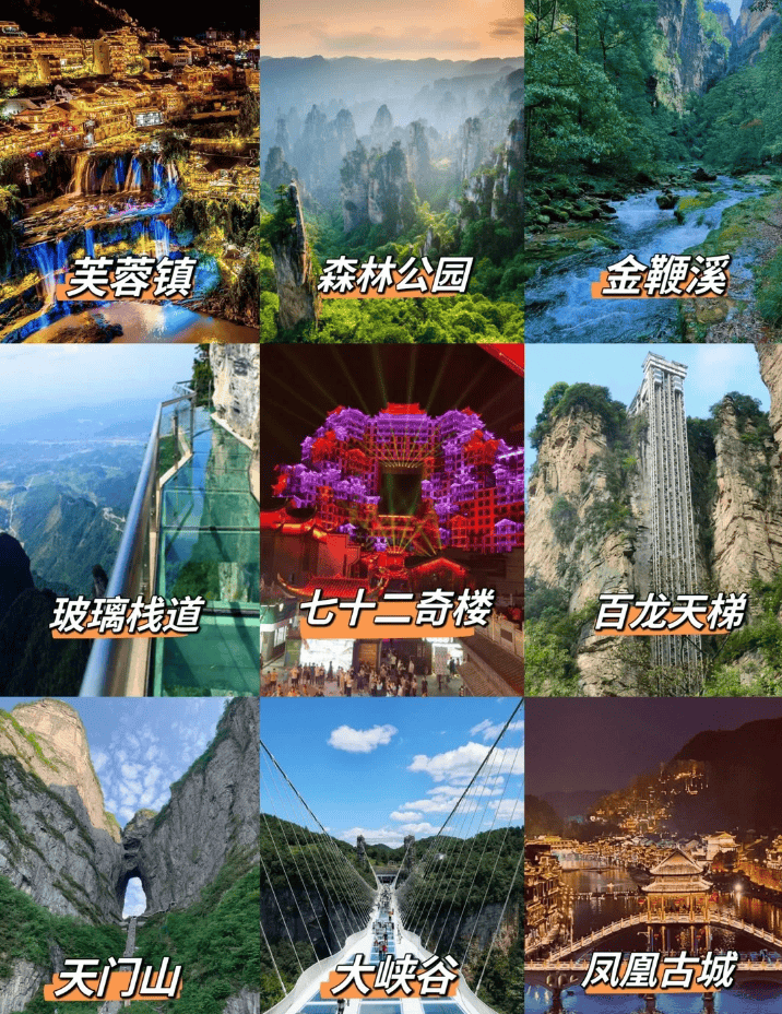张家界旅游5日游线路（张家界旅游5日游线路攻略）《张家界五日游路线》