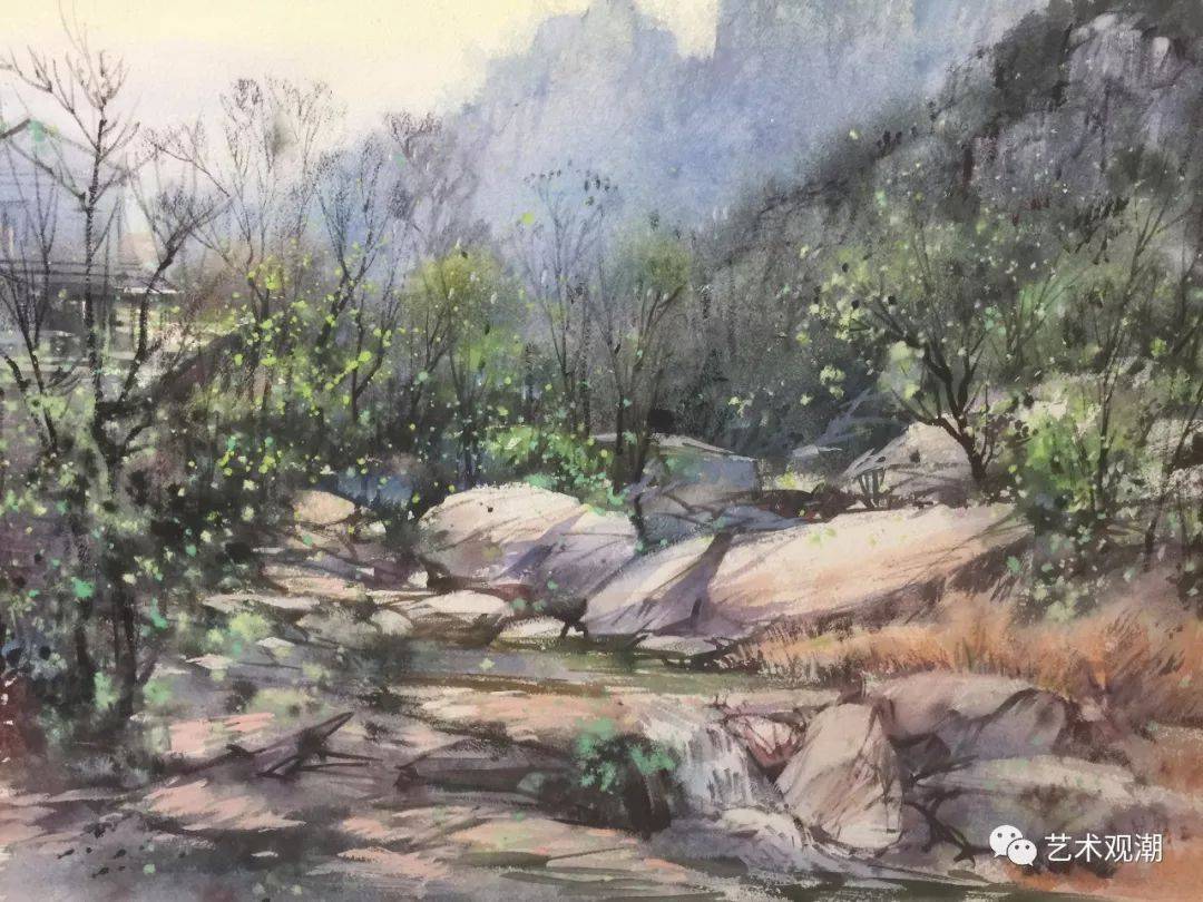 自然的歌者——袁玉堂水彩画作品欣赏_崂山_青岛_全国