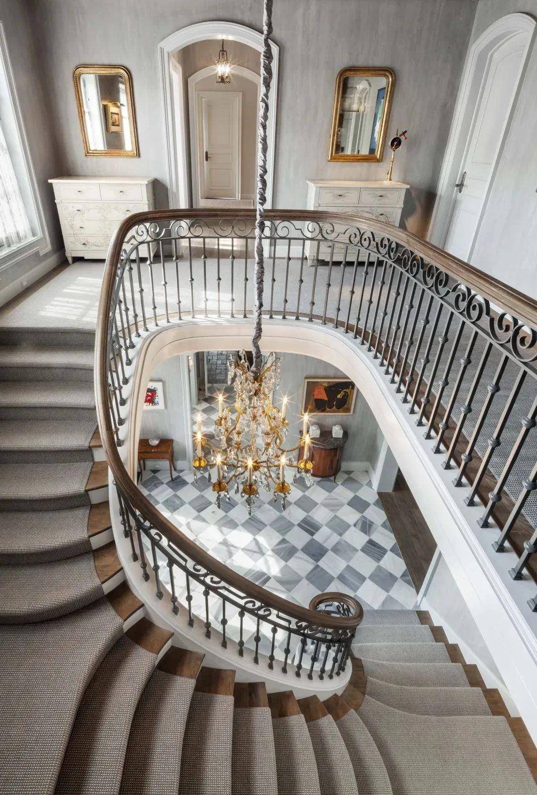 楼梯墙面设计,每一步皆是风景!_空间_装修_材质