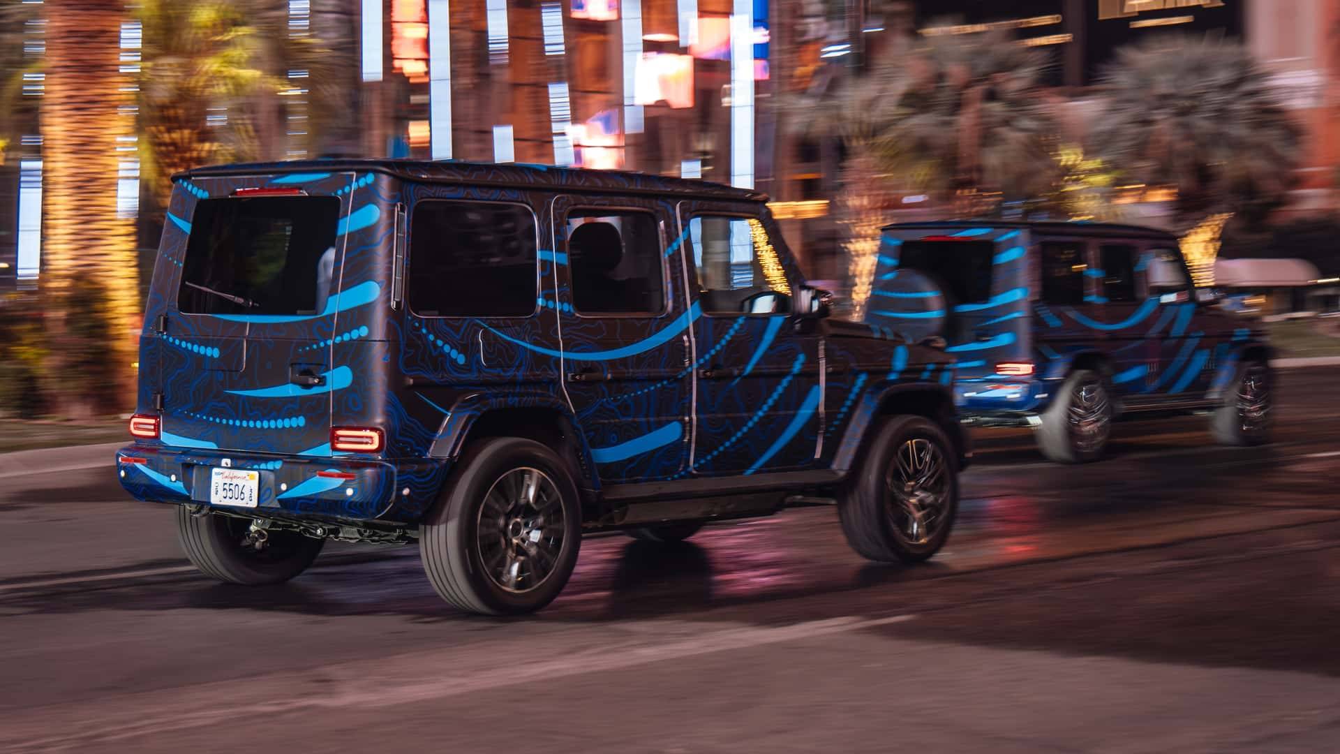 电动版奔驰g级命名为g580 独立四电机 北京车展首发_搜狐汽车_搜狐网