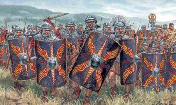 条顿森林之战,罗马人有两万多人战死,这些士兵都是经过对外征战和内战