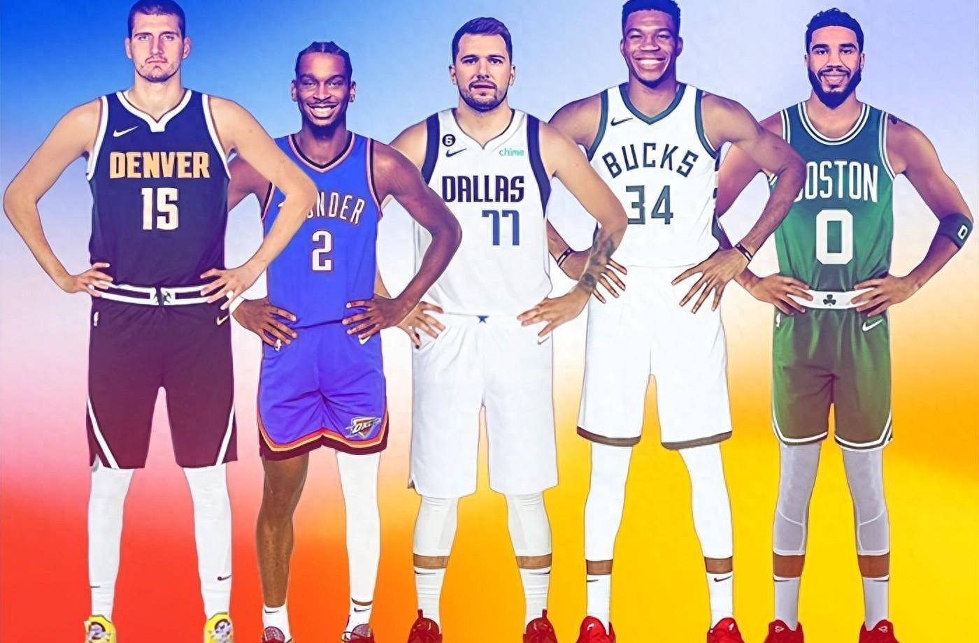 nba官网热议最佳球队五人组没有悬念詹姆斯库里很有可能投进三分