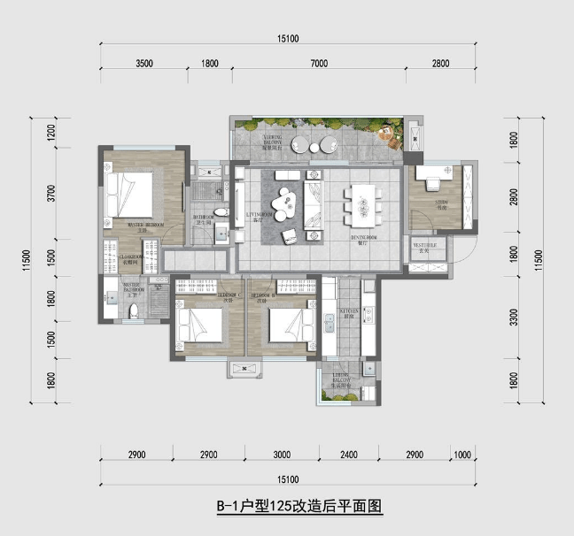 青秀未遮山三期户型图图片