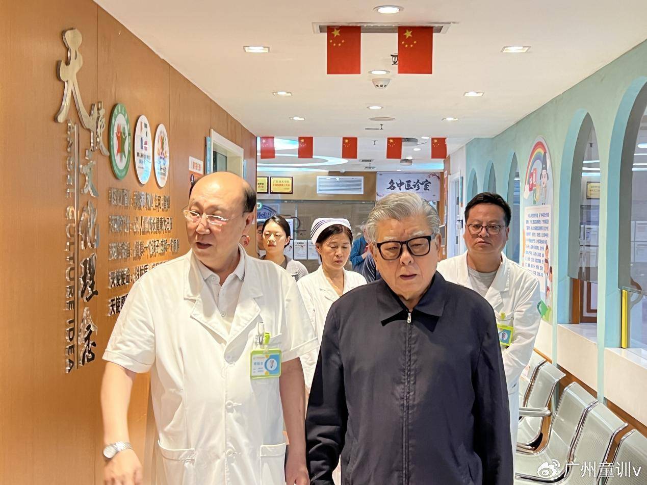 原中宣部副部长关工委常务副主任胡振民莅临广州天使调研指导