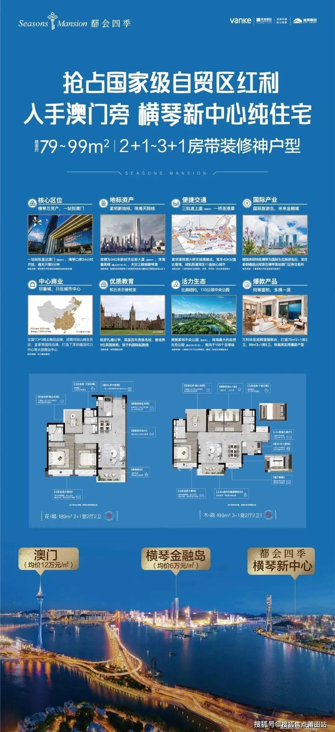 珠海万科都会四季
