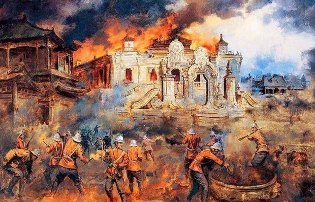 原创159年前英法联军火烧圆明园159年后巴黎圣母院遭大火焚烧