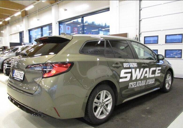 2023铃木swace店内实拍,宛如卡罗拉旅行版"换标"配双擎混动_搜狐汽车