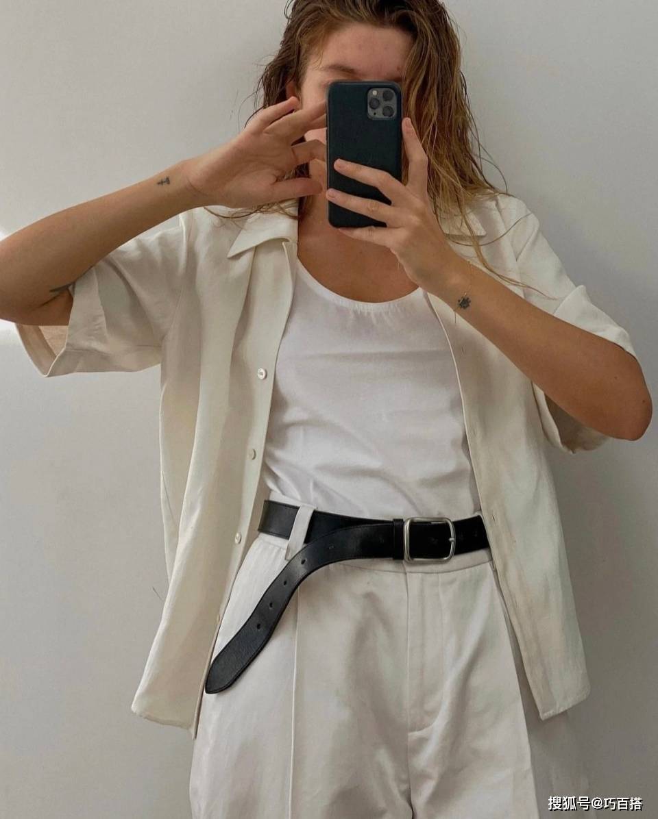 吊带 衬衫真应季!内紧外松展示完美身材!叠搭模式维护体感温度